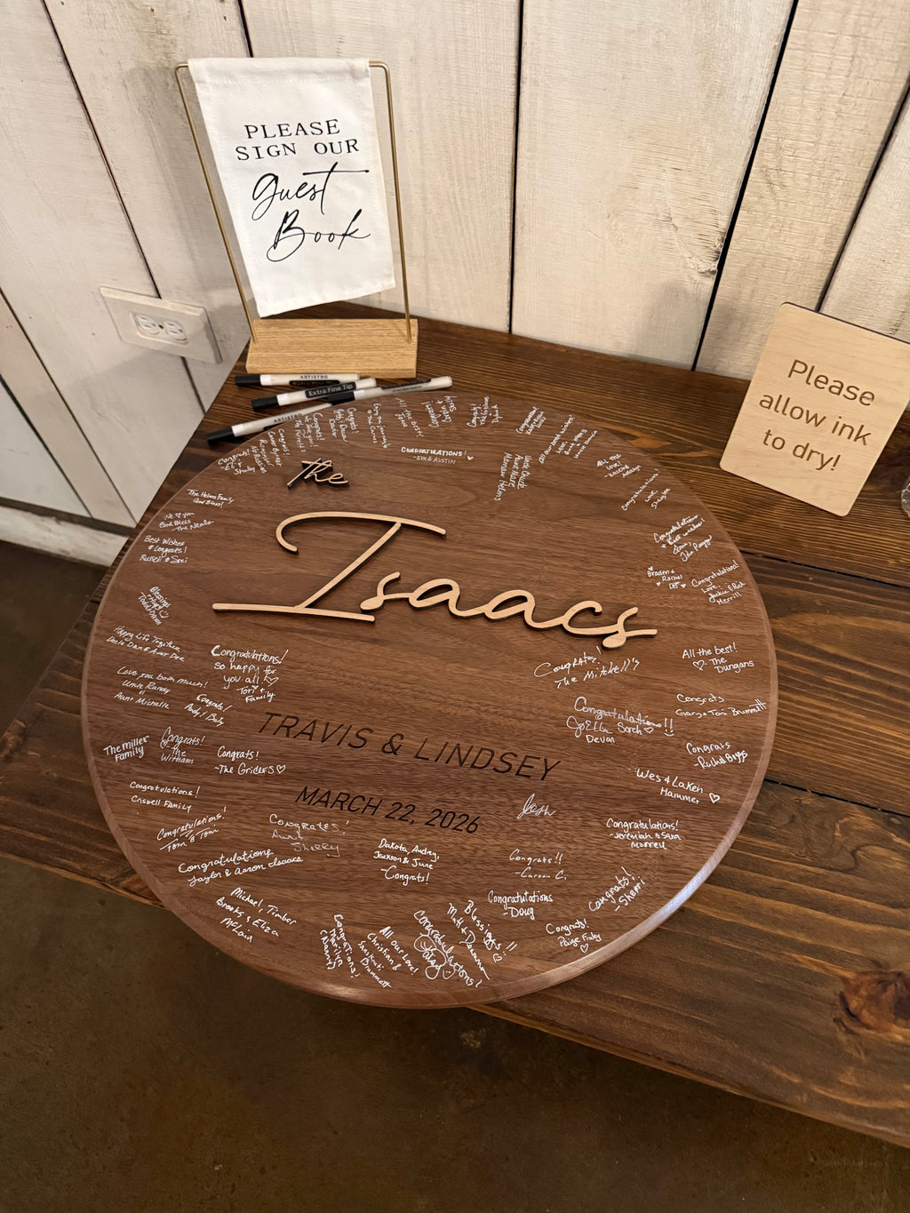 Custom Wedding Sign