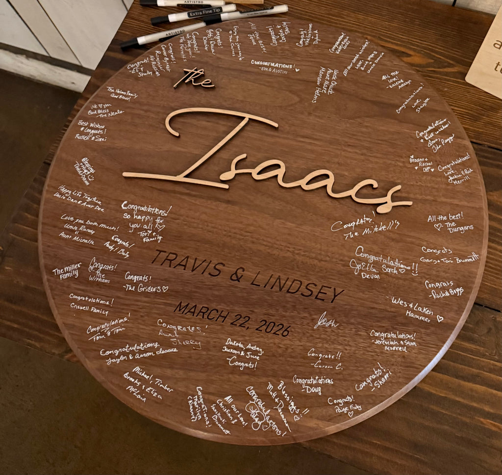 Custom Wedding Sign