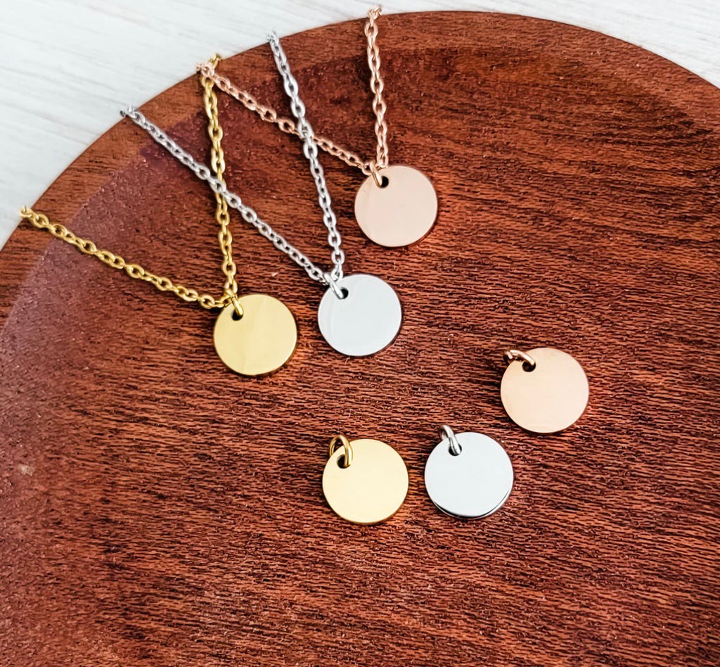 Birth Flower Charm Necklace