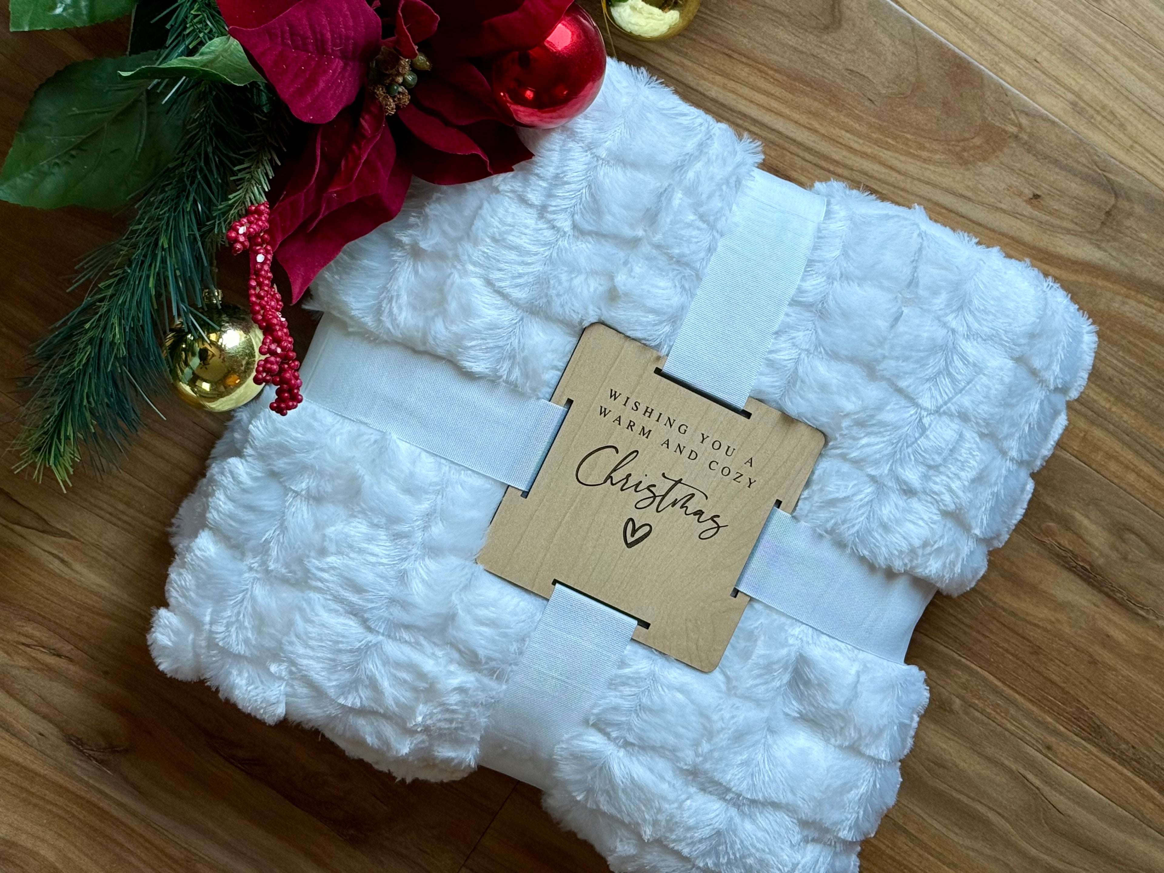 Warm and Cozy Plush Throw