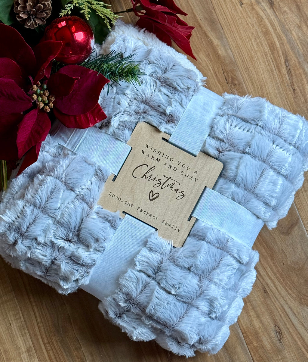 Warm and Cozy Plush Throw